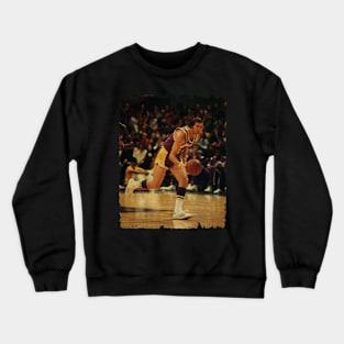 Jerry West - Vintage Design Of Basketball Crewneck Sweatshirt